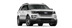 Ford Explorer màu trắng 4