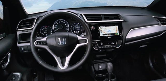 Nội thất trên chiếc SUV của Honda hết sức hiện đại