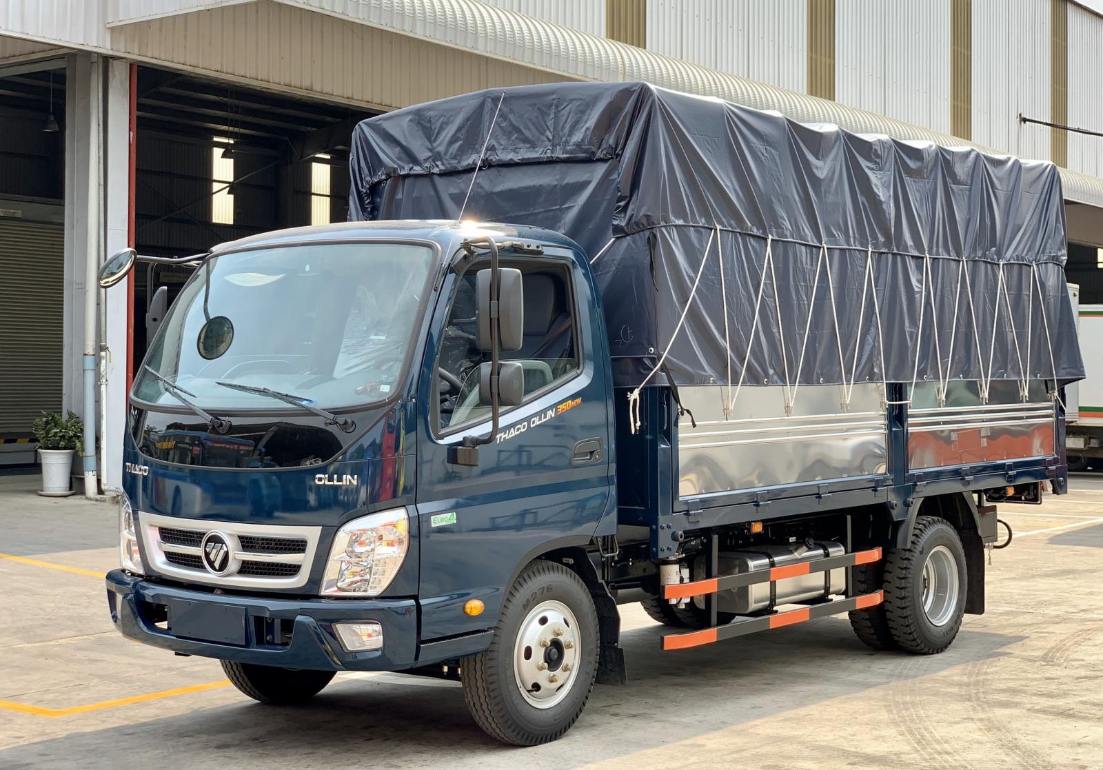 Bán xe tải Thaco 3.5 tấn Ollin 700 thùng dài 4.35 mét tại Hải Phòng