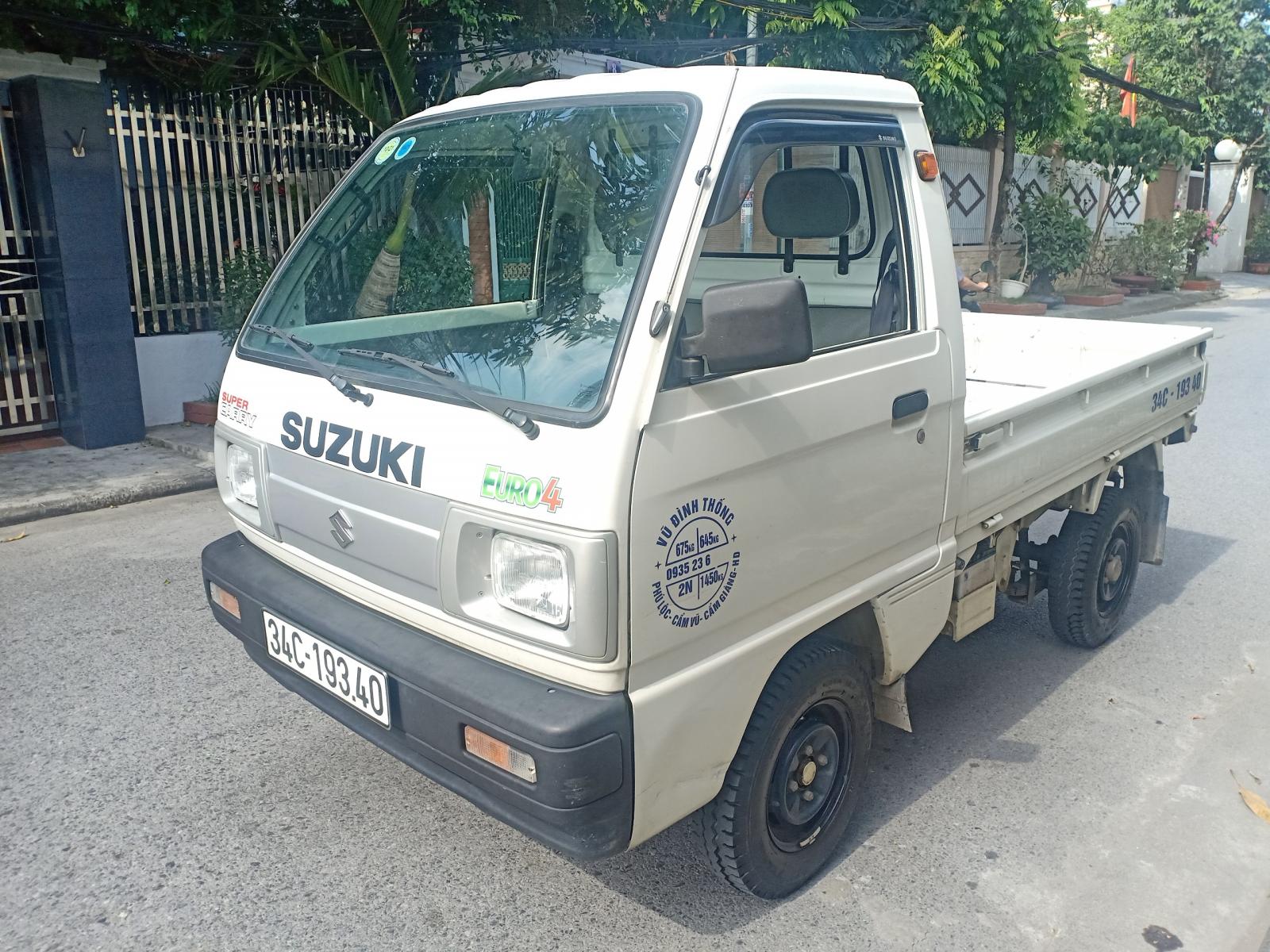 Xe tải 5 tạ cũ Suzuki thùng lửng đời 2017 tại Hải Phòng