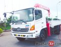 Xe chuyên dùng Xe tải cẩu 2016 - Bán xe tải cẩu Hino FG8JPSB 9,4 tấn gắn cần cẩu sức nâng 5050 kg 2016 giá 1 tỷ 100 triệu  (~52,381 USD)