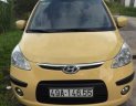 Hyundai i10 AT 2009 - Cần bán xe Hyundai i10 AT đời 2009, màu vàng, nhập khẩu chính hãng số tự động
