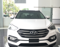 Hyundai Santa Fe 2.4AT -2WD 2017 - Cần bán xe Hyundai Santa Fe năm 2018- máy xăng, 1 cầu, màu trắng, mới 100%, giá 898 triệu- LH: 0919293562