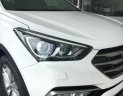 Hyundai Santa Fe 2.4AT -2WD 2017 - Cần bán xe Hyundai Santa Fe năm 2018- máy xăng, 1 cầu, màu trắng, mới 100%, giá 898 triệu- LH: 0919293562