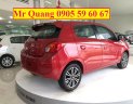 Mitsubishi Mirage 2017 - Mitsubishi Đà Nẵng giá xe Mirage tốt nhất, LH Quang 0905596067, hỗ trợ vay nhanh đến 80 %