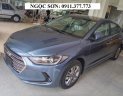 Hyundai Elantra 2017 - Bán Hyundai Elantra đời 2017 màu xanh đá cực đẹp, hỗ trợ trả góp 90% xe, chạy Grab - Lh Ngọc Sơn: 0911.377.773