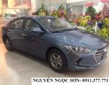 Hyundai Elantra 2017 - Bán Hyundai Elantra đời 2017 màu xanh đá cực đẹp, hỗ trợ trả góp 90% xe, chạy Grab - Lh Ngọc Sơn: 0911.377.773