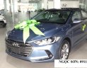 Hyundai Elantra 2017 - Bán Hyundai Elantra đời 2017 màu xanh đá cực đẹp, hỗ trợ trả góp 90% xe, chạy Grab - Lh Ngọc Sơn: 0911.377.773