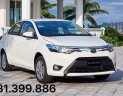 Toyota Vios 1.5G (CVT) 2017 - Toyota Vios 1.5G (CVT) đời 2017, ưu đãi cực tốt, có xe giao ngay chỉ với 130 triệu đồng trả trước - LH: 0931.399.886