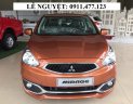 Mitsubishi Mirage MT 2017 - Bán Mitsubishi Mirage màu cam, xe nhập khẩu, siêu lợi xăng, hỗ trợ trả góp, LH 0911477123