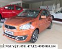 Mitsubishi Mirage MT 2017 - Bán Mitsubishi Mirage màu cam, xe nhập khẩu, siêu lợi xăng, hỗ trợ trả góp, LH 0911477123