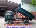 Xe tải 1250kg 2017 - Bán xe Ben Chiến Thắng 4.6 tấn trả góp, giá rẻ