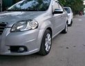 Daewoo Gentra   2009 - Bán xe Daewoo Gentra đời 2009, màu bạc, đăng kiểm còn dài