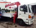 Hino 2017 - Xe tải Hino 6,4 tấn - FC gắn cẩu unic 5 tấn 4 khúc