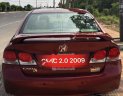 Honda Civic 2.0 AT 2009 - Bán Honda Civic 2.0 AT đời 2009, màu đỏ số tự động, giá chỉ 525 triệu