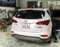 Hyundai Santa Fe   2.4 AT  2017 - Bán ô tô Hyundai Santa Fe 2.4 AT đời 2017, màu trắng