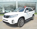 Kia Sorento GAT 2018 - Bán ô tô Kia Sorento GAT 2018, màu trắng, giá 799tr, hỗ trợ trả góp lãi suất 7,5%