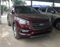 Hyundai Santa Fe 2.2 2018 - Hyundai Giải Phóng- Hyundai Santa Fe full xăng 2.2 đời 2018, màu đỏ, giao xe ngay