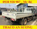 Thaco OLLIN 360 2017 - Bán Thaco Ollin 360 tải 2.4 tấn, thùng lửng, màu trắng, đời 2017, hỗ trợ trả góp 75%