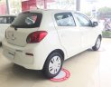 Mitsubishi Mirage MT  2018 - Bán xe Mitsubishi Mirage tại Đà Nẵng, màu trắng, xe nhập giá cạnh tranh, số sàn