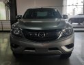 Mazda BT 50 2.2 MT 2017 - Bán Mazda BT 50 2.2 MT màu bạc, hỗ trợ vay 80% giá trị xe. LH 0938097488