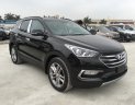 Hyundai Santa Fe 2.2 Diesel 2018 - Bán Hyundai Santa Fe 2.2, máy dầu 2018, màu đen giao ngay