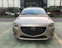 Mazda 2 1.5    2018 - Bán xe Mazda 2 Sedan, màu vàng cát, lăn bánh chỉ với 100 triệu- Liên hệ 0938 900 820