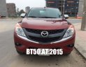 Mazda BT 50 2.2L 2015 - Bán Mazda BT50 2.2L, nhập Thái Lan, SX: Cuối 2015 BS: 29C, số tự động, màu đỏ đun