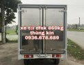 Howo La Dalat 2018 - Bán xe tải DFSK 860kg thùng kín, giá rẻ nhất, đời mới