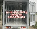 Howo La Dalat 2018 - Bán xe tải DFSK 860kg thùng kín, giá rẻ nhất, đời mới