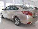 Toyota Vios 1.5E 2017 - Cần bán Toyota Vios 1.5 E năm 2017, màu vàng, DK tư nhân sang tên nhanh gọn