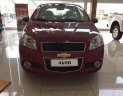 Chevrolet Aveo LT 1.4 MT 2017 - Bán xe Chevrolet Aveo LT 1.4 MT đời 2017, màu đỏ 