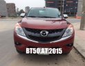 Mazda BT 50 2.2L 4x2 AT 2015 - Auto bán Mazda BT 50 2.2L 4x2 AT sản xuất 2015, màu đỏ, nhập khẩu