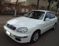 Daewoo Lanos  SX 2001 - Bán ô tô Daewoo Lanos SX đời 2001, màu trắng  