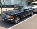 Mercedes-Benz E class   1990 - Cần bán gấp Mercedes 1990, màu xanh lam, nhập khẩu