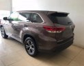 Toyota Highlander LE 2.7 2017 - Bán ô tô Toyota Highlander LE 2.7 2017, màu nâu, nhập khẩu