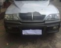 Ssangyong Musso 2004 - Bán ô tô Ssangyong Musso năm 2004, màu bạc 