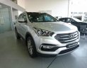 Hyundai Santa Fe 4WD 2018 - Bán Hyundai Santa Fe 4WD đời 2018, màu bạc