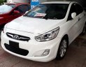 Hyundai Accent 1.4 AT 2014 - Cần bán xe Hyundai Accent 1.4 AT 2014, màu trắng, xe nhập chính chủ giá cạnh tranh