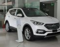Hyundai Santa Fe 2018 - Hyundai BRVT- Giao xe ngay - 0933 740 639- Mr Trọng- Santafe full xăng năm 2018, màu trắng, cát, đen