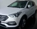 Hyundai Santa Fe 2.4L 4WD 2018 - Cần bán Hyundai Santa Fe 2.4L 4WD đời 2018, màu trắng