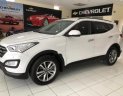 Hyundai Santa Fe 2.4L 2016 - Cần bán lại xe Hyundai Santa Fe 2.4L năm 2016, màu trắng chính chủ, giá 868tr