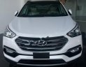 Hyundai Santa Fe 2.4L 4WD 2018 - Cần bán Hyundai Santa Fe 2.4L 4WD đời 2018, màu trắng