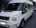 Ford Transit 2.5 2016 - Bán xe Ford Transit 2.4 16 chỗ Luxury sản xuất 2016, màu trắng. Biển tỉnh, đăng ký tháng 10/2016