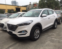 Hyundai Tucson   2018 - Bán Hyundai Tucson đời 2018 màu trắng, giá 760 triệu