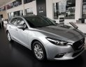 Mazda 3 2018 - Bán xe Mazda 3 màu bạc có xe giao ngay, bảo hành chính hãng 5 năm/150.000km, hỗ trợ trả góp, LH 0907148849