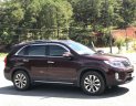 Kia Sorento 2016 - Cần bán xe Kia Sorento đời 2016 màu đỏ bản full GATH chạy lướt