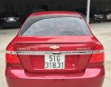 Chevrolet Aveo LT 1.4MT 2017 - Bán Chevrolet Aveo LT màu đỏ tươi, số sàn sản xuất 2017 biển Sài Gòn