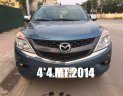 Mazda BT 50 2014 - Bán Mazda BT50 2.2L, 2 cầu điện, nhậpThái Lan, SX 2014, số sàn, màu xanh