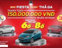 Ford Fiesta Titanium 2018 - Bán Ford Fiesta sản xuất 2018 màu nâu, giá chỉ 560 triệu